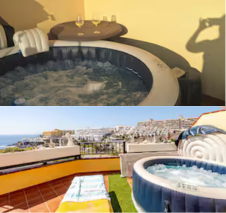 jaccuzi chauffé